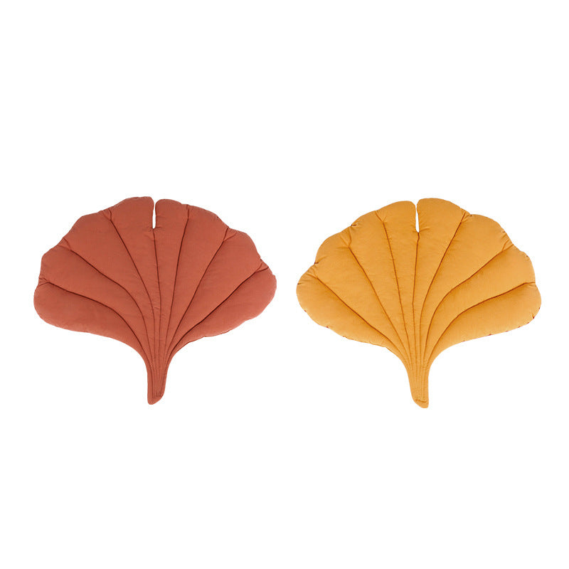 Leaf Shape Dog Bed Mat Crate Pad