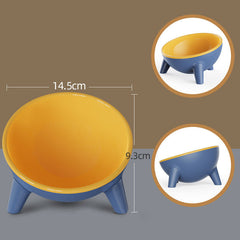 Pet Feeding Food Bowl With Stand For Dogs Bunny Rabbit