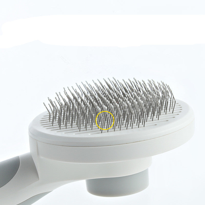 Round Handle Pet Comb Sticky Massage Brush