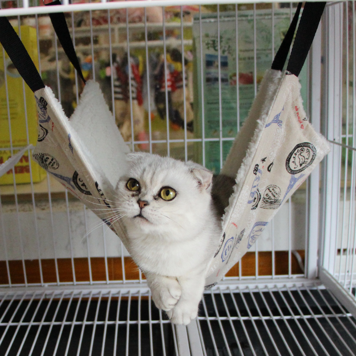 Hanging Cat Mat Cage Bed Hammock