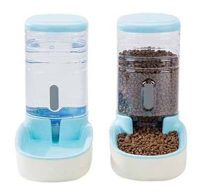 Pet Automatic Feeder Microphone with Drinking Fountain