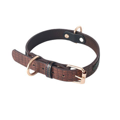 Pet Leather Collar & Leash