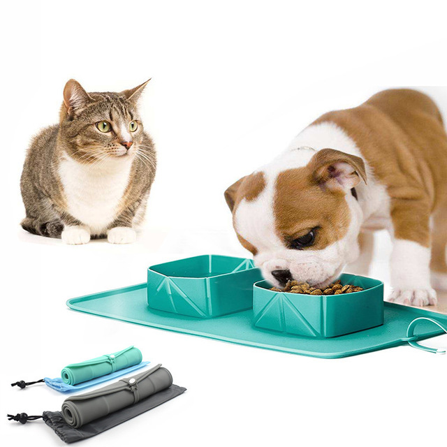 Pet Folding Silicone Bowl