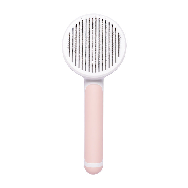 Pet Cat Brush Self-cleaning Comb Looper