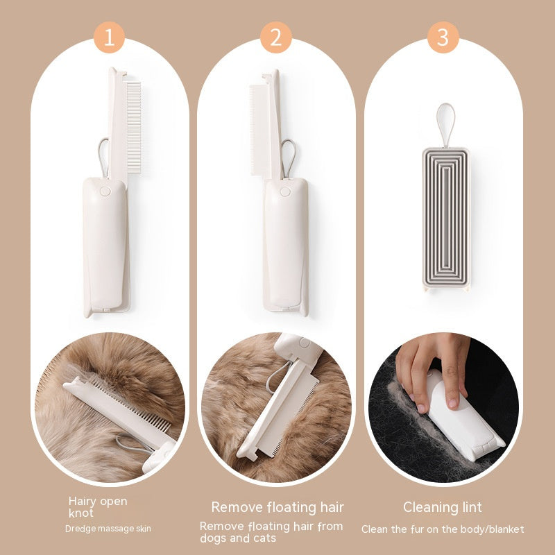 Pet Hair Remover Grooming Brush